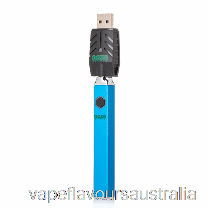 Vape Flavours Australia Ooze Quad Flex Temp 500mAh Battery Blue